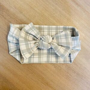 Plaid Bow Headband for Babies